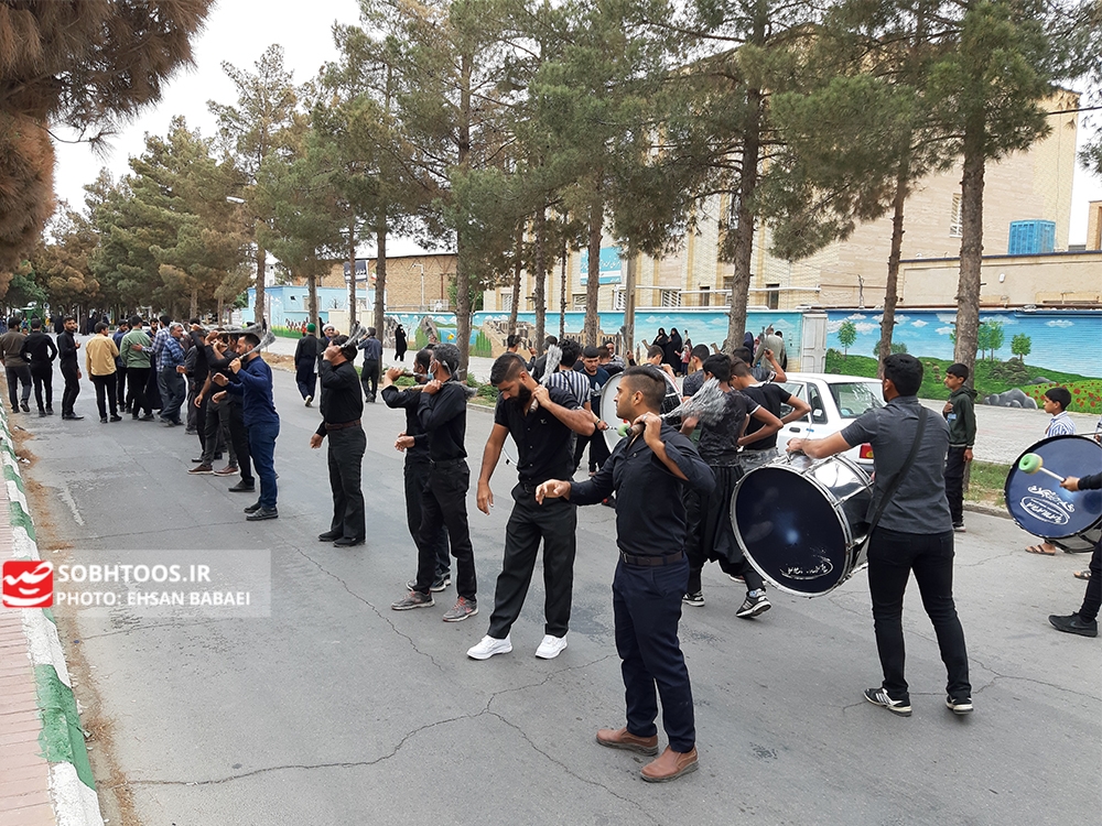 گزارش تصویری؛ مراسم سوگواری شهادت امام صادق(ع) در سرخس