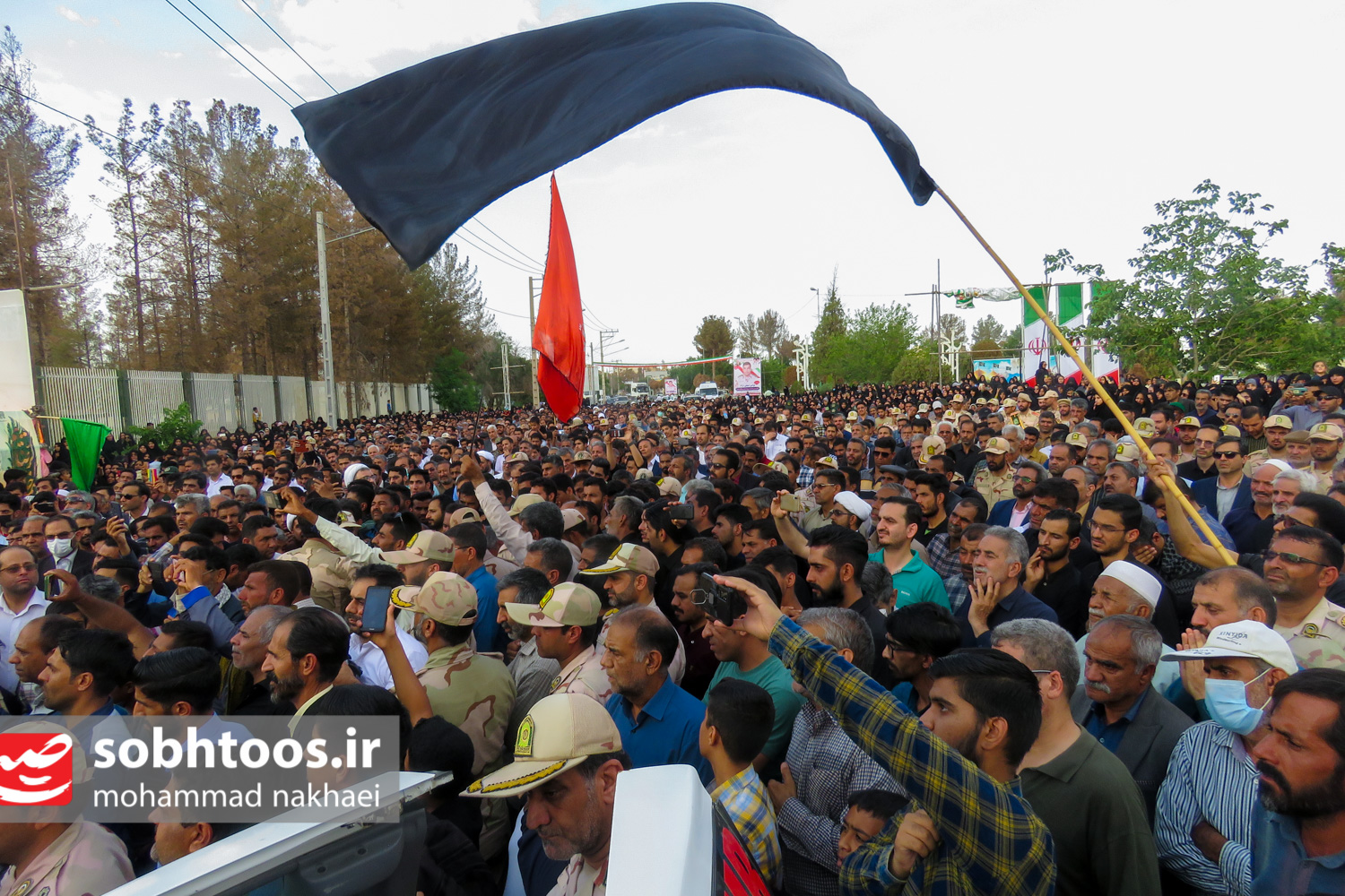 تشییع پیکر مطهر شهید مدافع وطن «یونس سیفینژاد» در سرخس