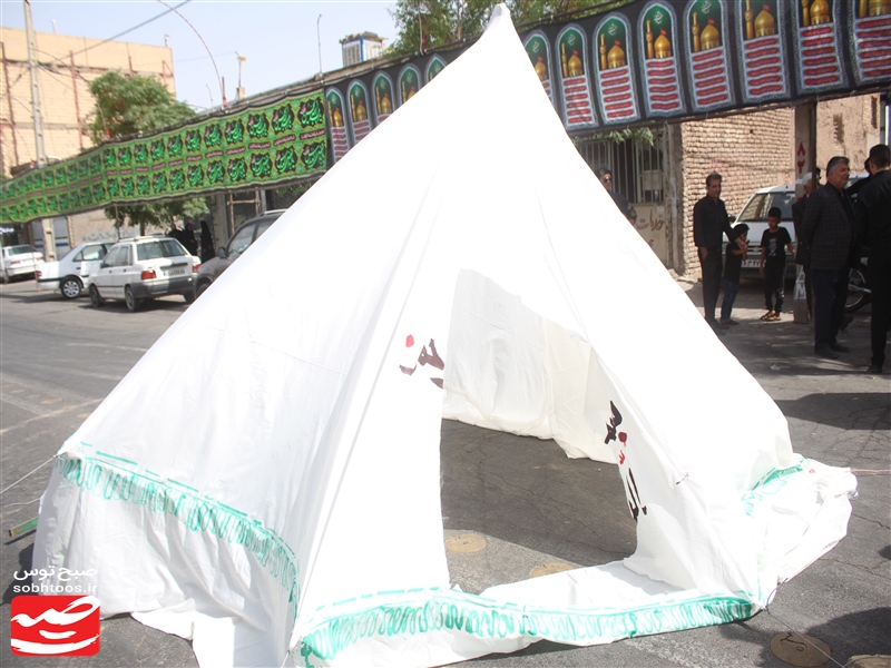 تصاویری از مراسم عزاداری عاشورای حسینی در رشتخوار