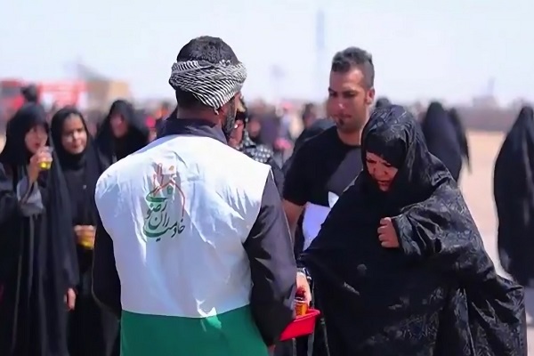 عزاداری مرزنشینان سرخسی در سوگ شهادت امام حسین(ع)