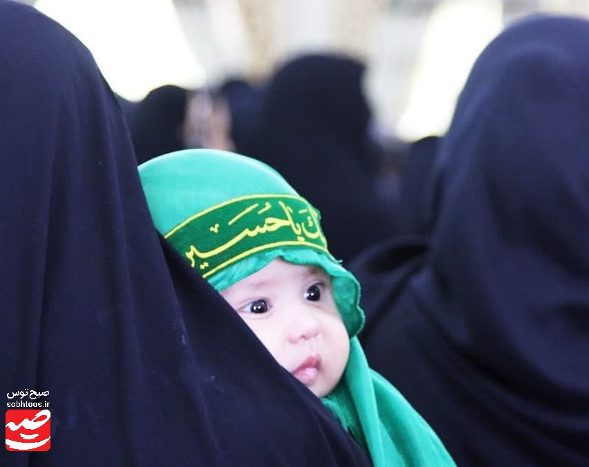 اجتماع شیرخوارگان حسینی در آرامگاه شهید مدرس (ره) کاشمر