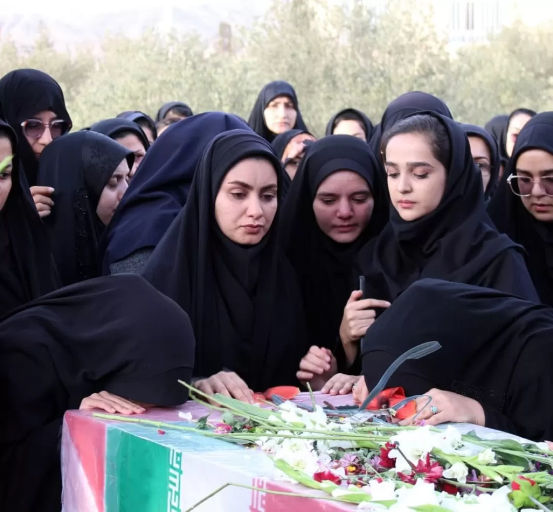 استقبال از شهید گمنام در دانشگاه آزاد کاشمر