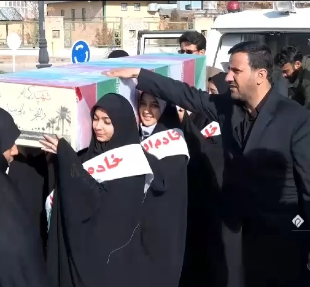 پیکر شهید گمنام مهمان دانشآموزان خواف شد