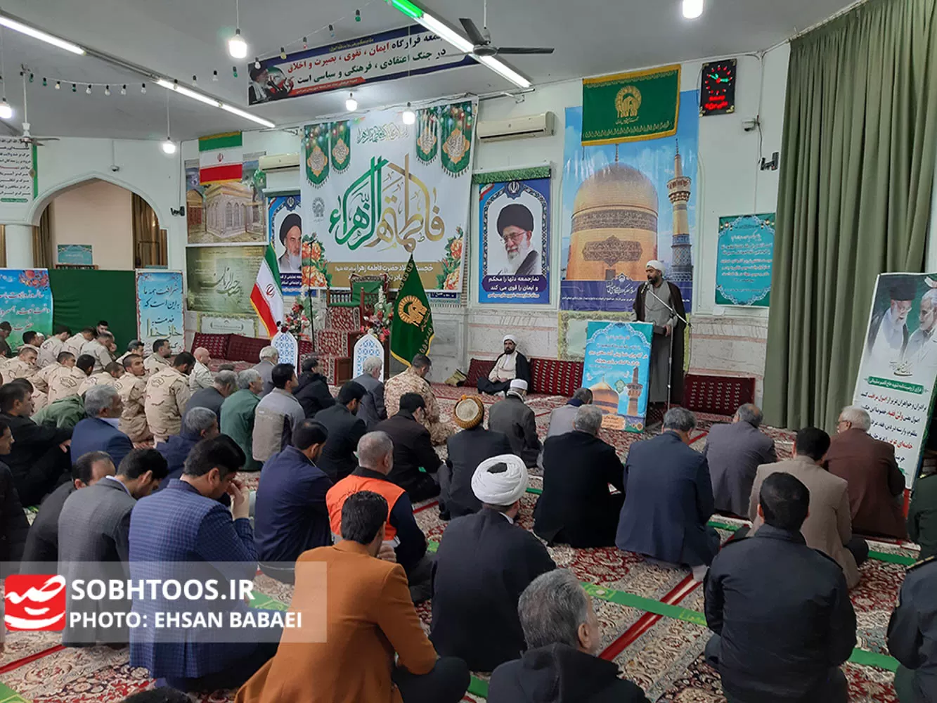 اجتماع مردم سرخس در محکومیت حادثه تروریستی کرمان