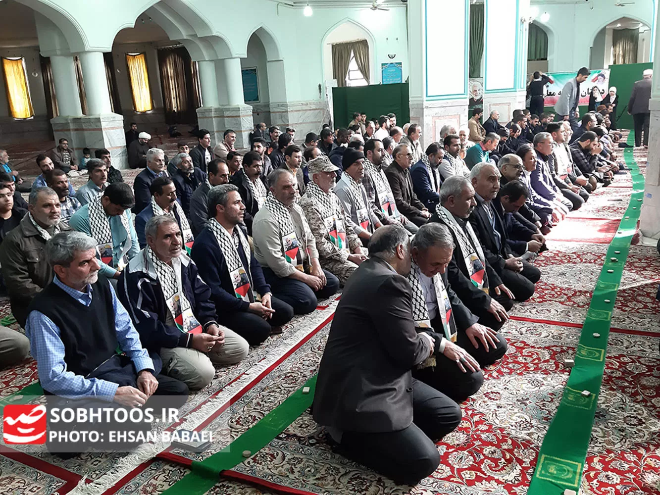 اجتماع مردم سرخس در محکومیت حادثه تروریستی کرمان