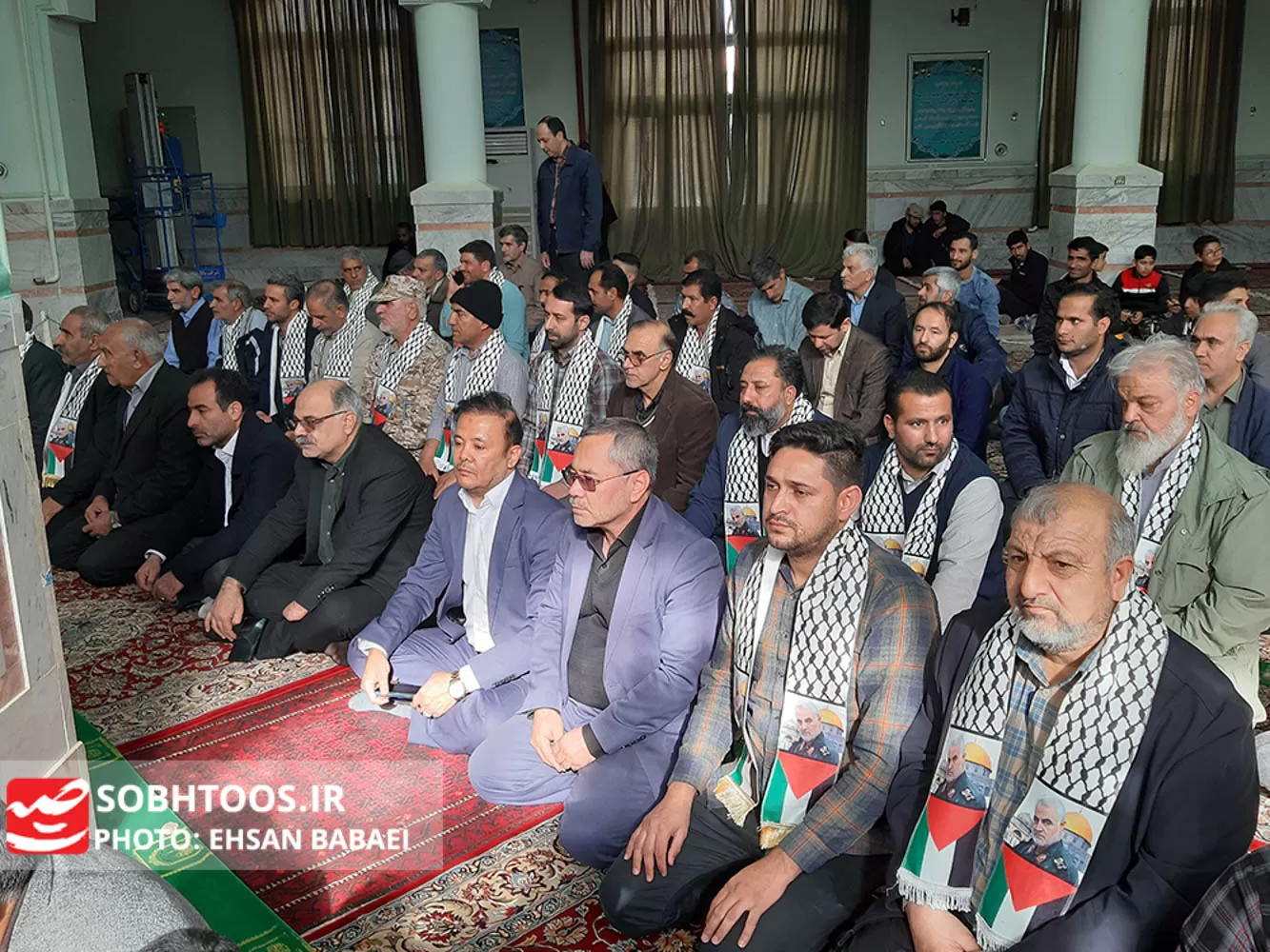 اجتماع مردم سرخس در محکومیت حادثه تروریستی کرمان