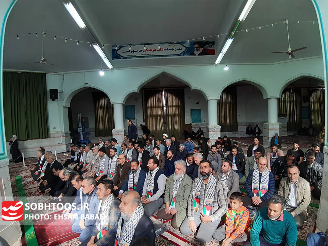 اجتماع مردم سرخس در محکومیت حادثه تروریستی کرمان