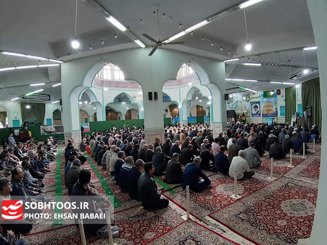 اجتماع مردم سرخس در محکومیت حادثه تروریستی کرمان