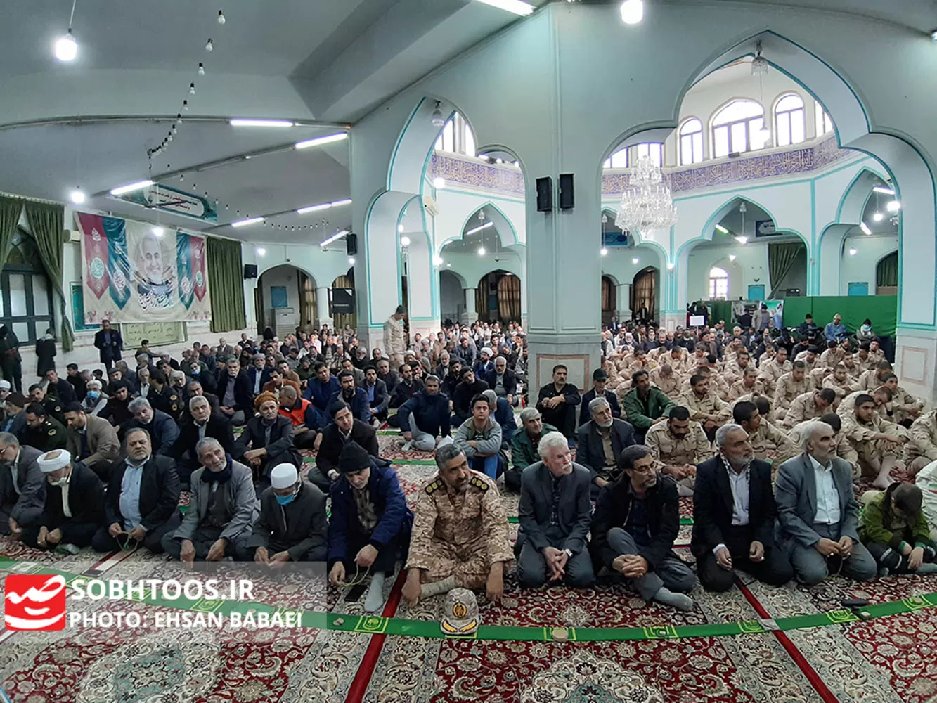 اجتماع مردم سرخس در محکومیت حادثه تروریستی کرمان