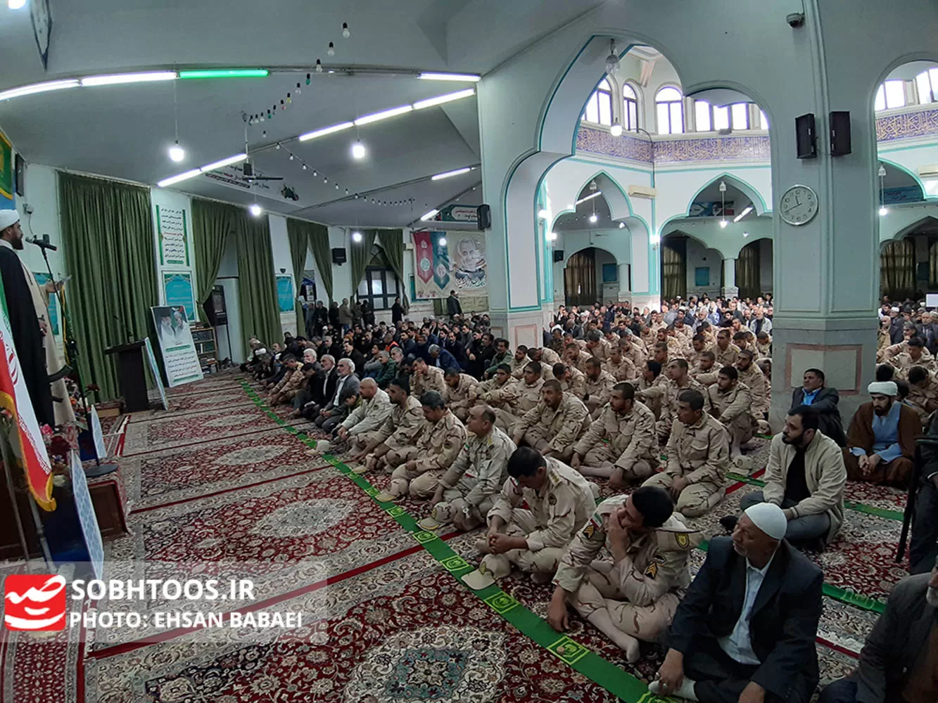 اجتماع مردم سرخس در محکومیت حادثه تروریستی کرمان