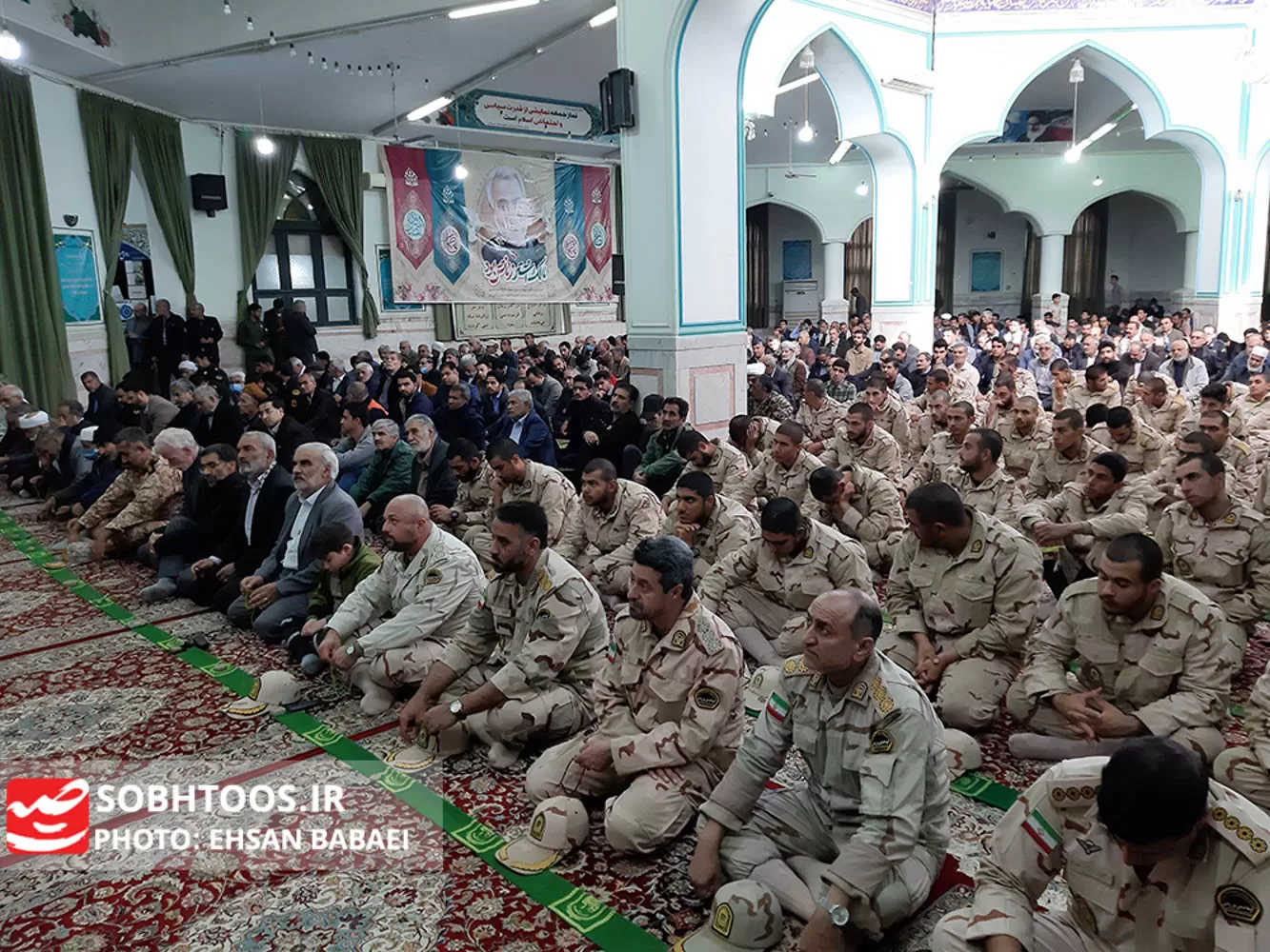 اجتماع مردم سرخس در محکومیت حادثه تروریستی کرمان