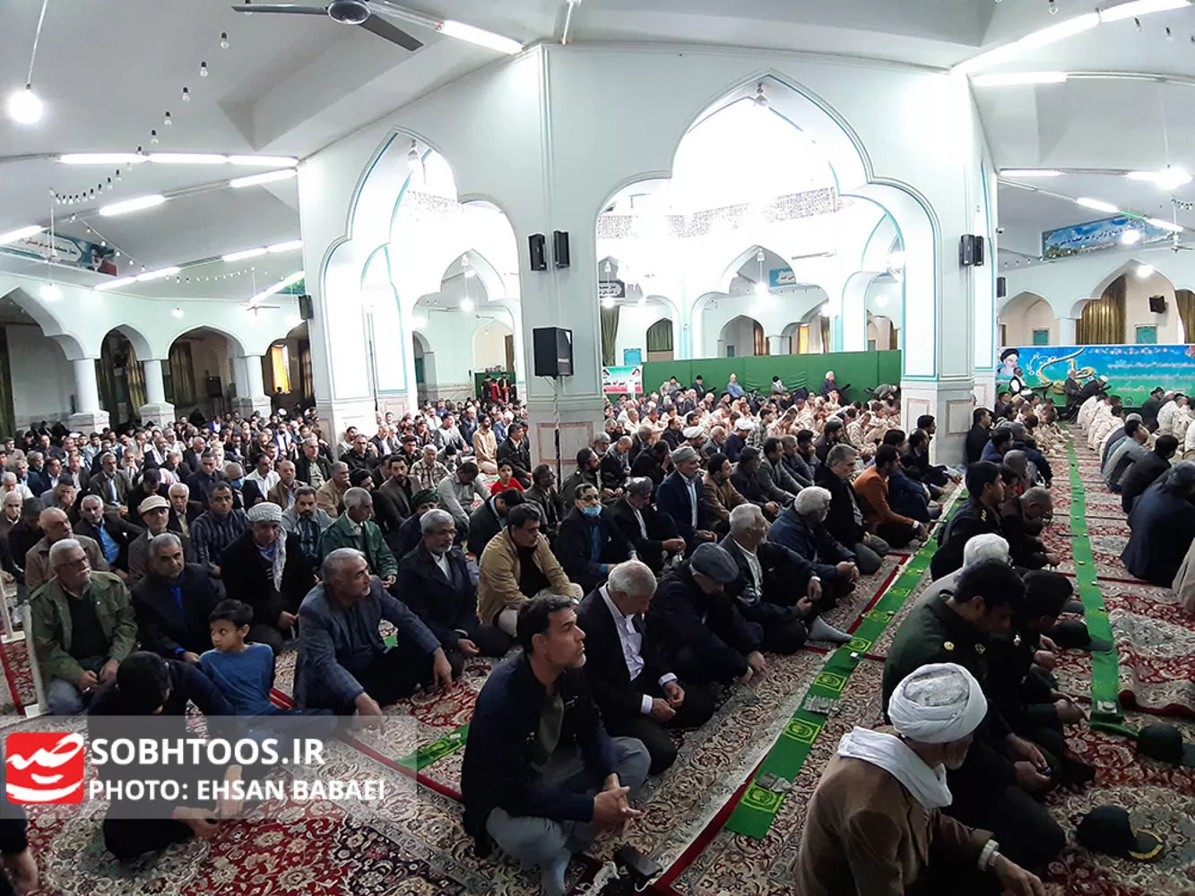 اجتماع مردم سرخس در محکومیت حادثه تروریستی کرمان