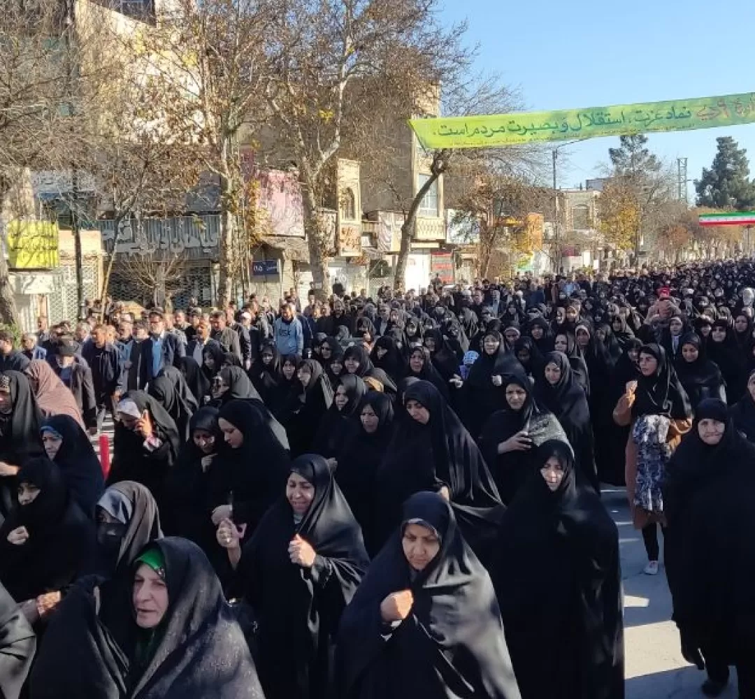 راهپیمایی مردم غیور نیشابور در محکومیت جنایت کرمان