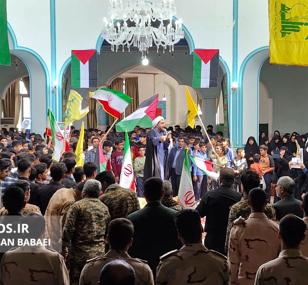 اجتماع مردم انقلابی سرخس در محکومیت رژیم صهیونیستی