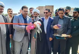 مدرسه ۶ کلاسه در روستای خیرآباد افتتاح شد