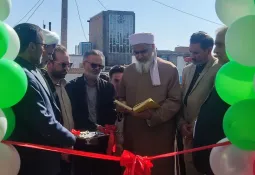 افتتاح آموزشگاه ۶کلاسه در نیلشهر تربتجام