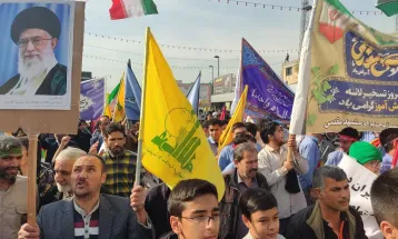مرگ بر آمریکا صدای واحد دانش‌آموزان مشهدی