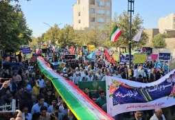 فریاد استکبارستیزی در کاشمر پیچید