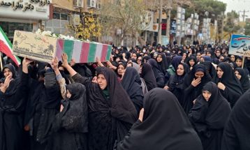 پیکر شهید گمنام در تربت‌جام تشییع شد