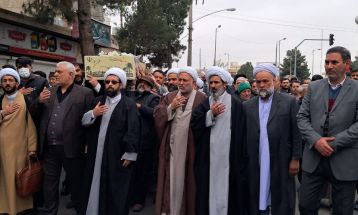 پیکر شهید گمنام در تربت‌جام تشییع شد
