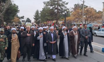 پیکر شهید گمنام در تربت‌جام تشییع شد