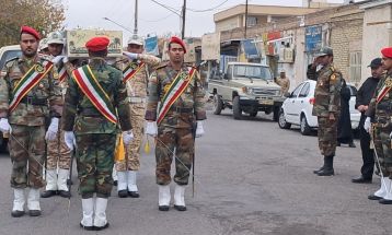 پیکر شهید گمنام در تربت‌جام تشییع شد