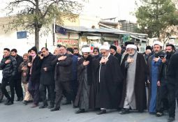 عزاداری هیئتهای مذهبی قوچان در غروب شهادت