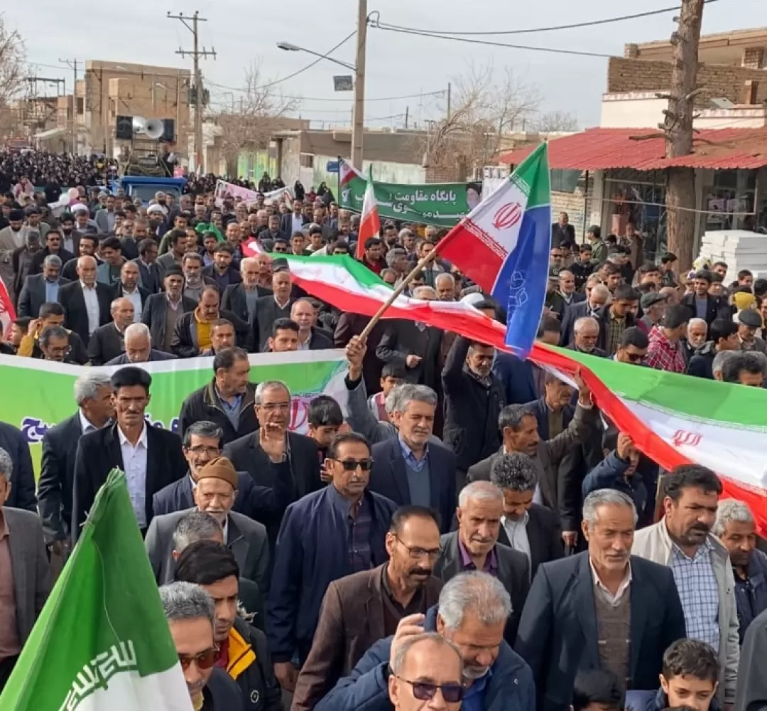 حماسه‌ کندری‌ها در چهل وپنجمین جشن پیروزی انقلاب