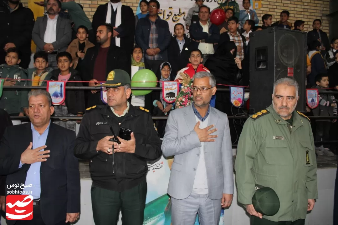 میدان‌داری دهه نودی‌های خلیل‌آباد در اجتماع «فرمانده مهدی»