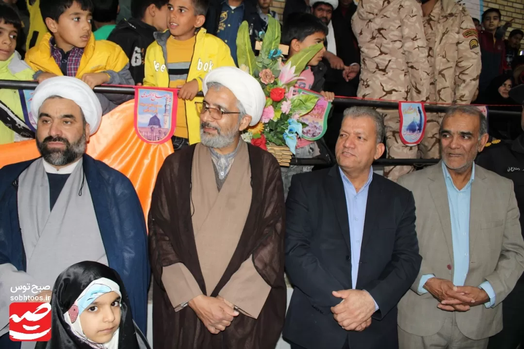 میدان‌داری دهه نودی‌های خلیل‌آباد در اجتماع «فرمانده مهدی»