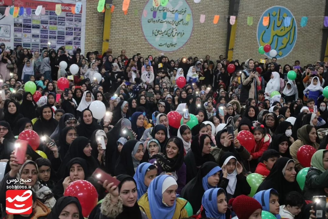 میدان‌داری دهه نودی‌های خلیل‌آباد در اجتماع «فرمانده مهدی»