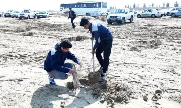 کاشت ۳۰ هزار نهال تاغ در سرخس