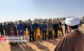 کاشت ۳۰ هزار نهال تاغ در سرخس