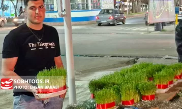 بازار بانشاط سرخس در آستانه سال جدید