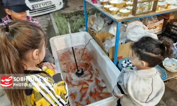 بازار بانشاط سرخس در آستانه سال جدید