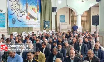 اقامه نخستین نماز جمعه سال ۱۴۰۳ در سرخس