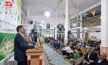 محفل انس‌با‌قرآن و برپایی «سفره‌ کریمانه» در سرخس