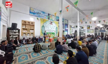 محفل انس‌با‌قرآن و برپایی «سفره‌ کریمانه» در سرخس