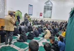 عزاداری شهادت حضرت علی در شهر چکنه نیشابور