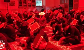سومین شب قدر در خلیل‌آباد
