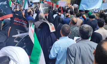 حضور حماسی مردم مشهد در راهپیمایی روز قدس