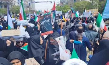 حضور حماسی مردم مشهد در راهپیمایی روز قدس