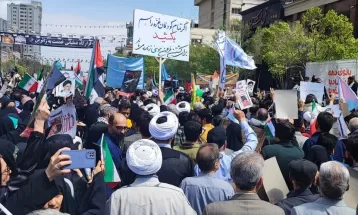 حضور حماسی مردم مشهد در راهپیمایی روز قدس