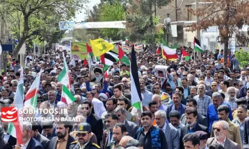 راهپیمایی روز جهانی قدس در سرخس