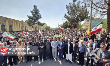 راهپیمایی روز جهانی قدس در سرخس