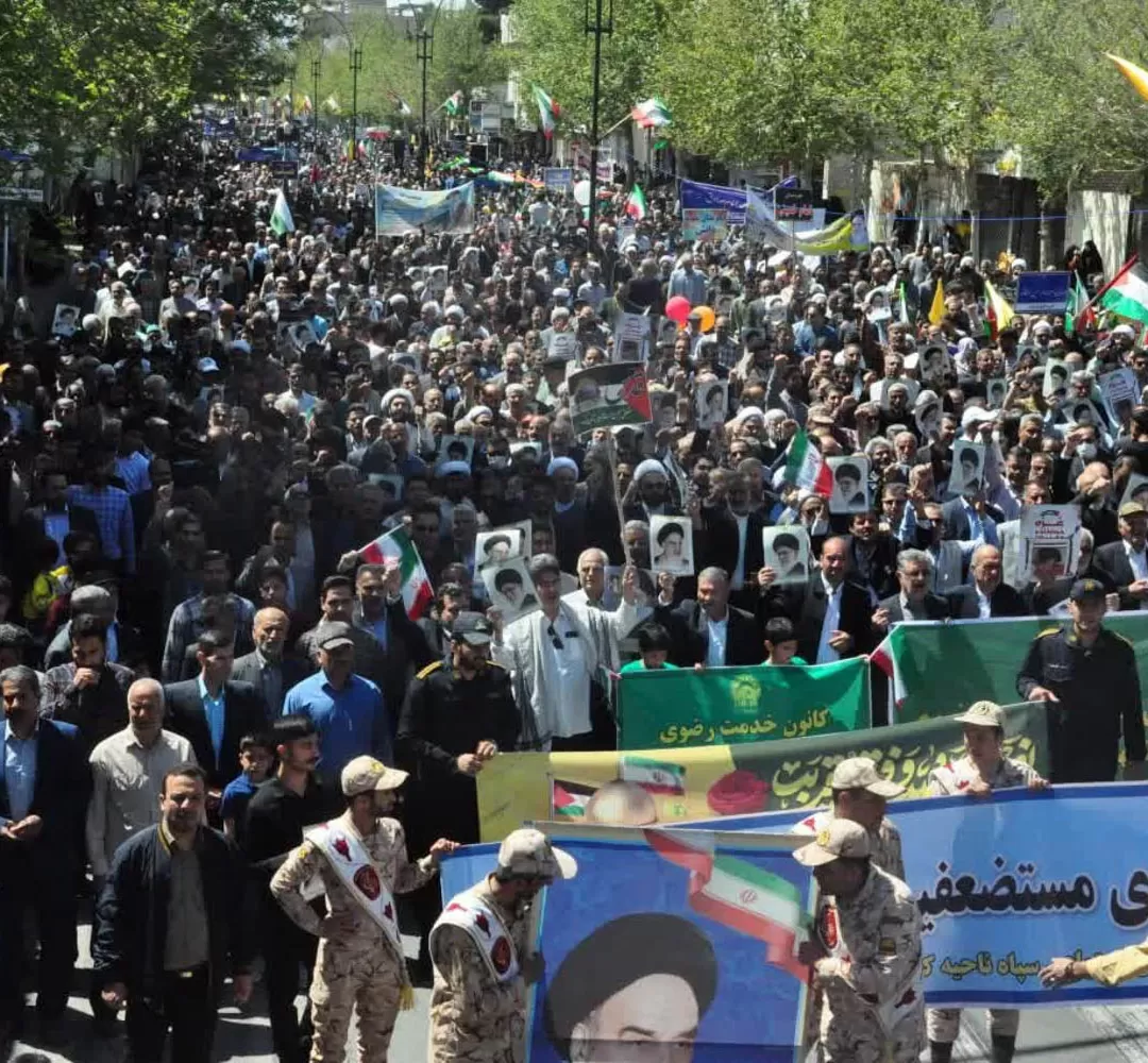 راهپیمایی روز جهانی قدس در کاشمر
