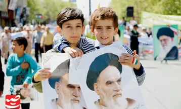 جلوه‌های زیبا از راهپیمایی روز قدس کاشمر