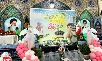 برگزاری جشن ۱۲۰۰ دانش‌آموز روزه اولی‌های دختر کاشمری