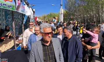 چهارمین جشنواره ریواس و سبزی‌های بومی در کوهسرخ