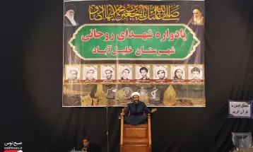اجتماع عزاداران امام صادق (ع) در خلیل‌آباد